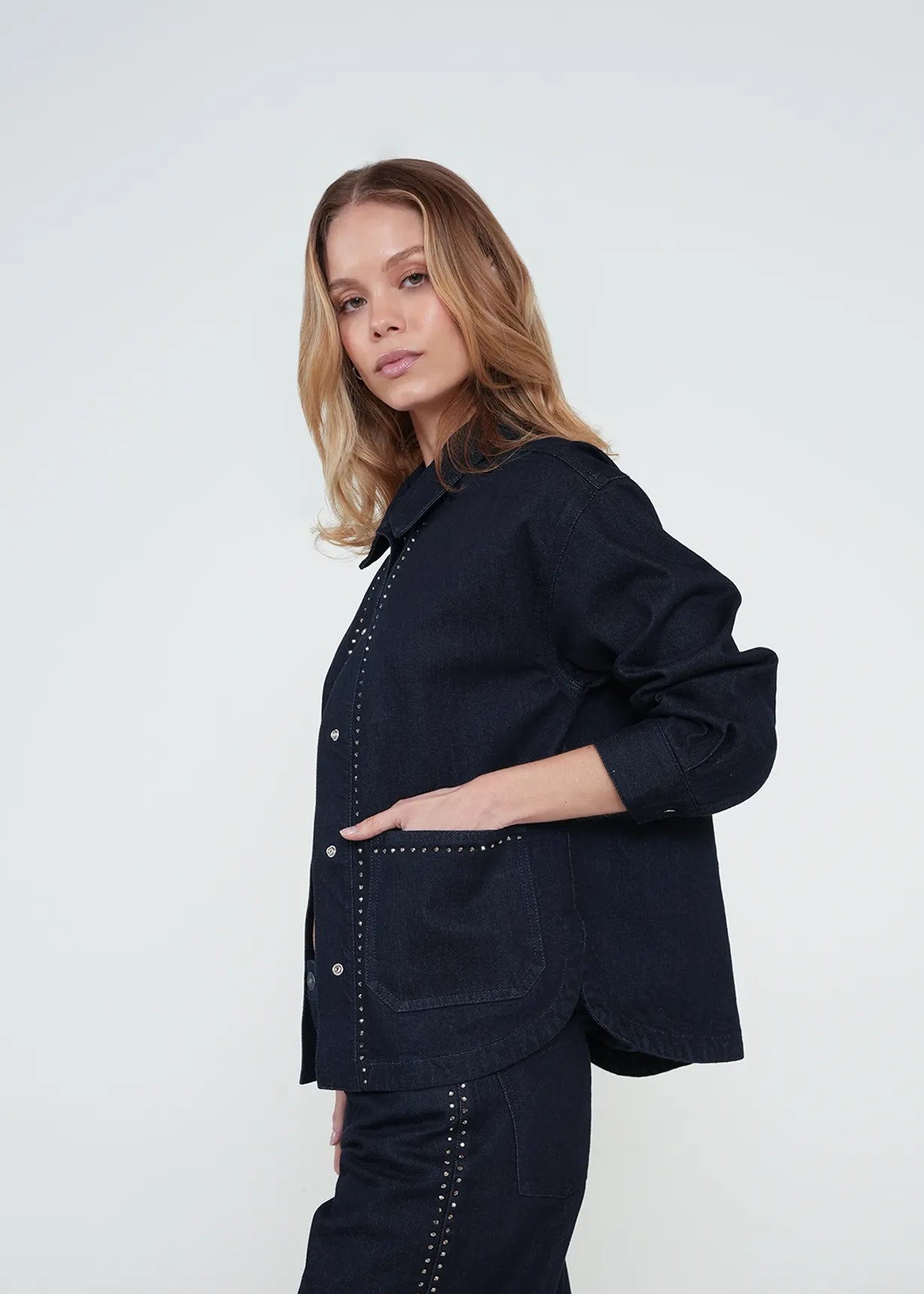 Jacket with decorative details