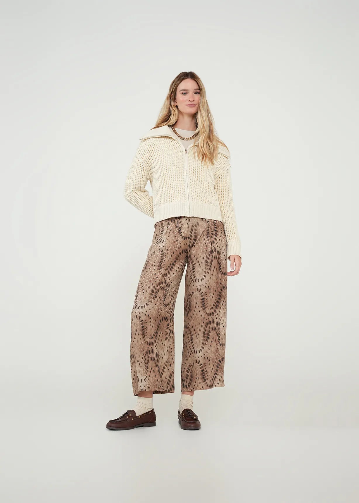 Printed culottes