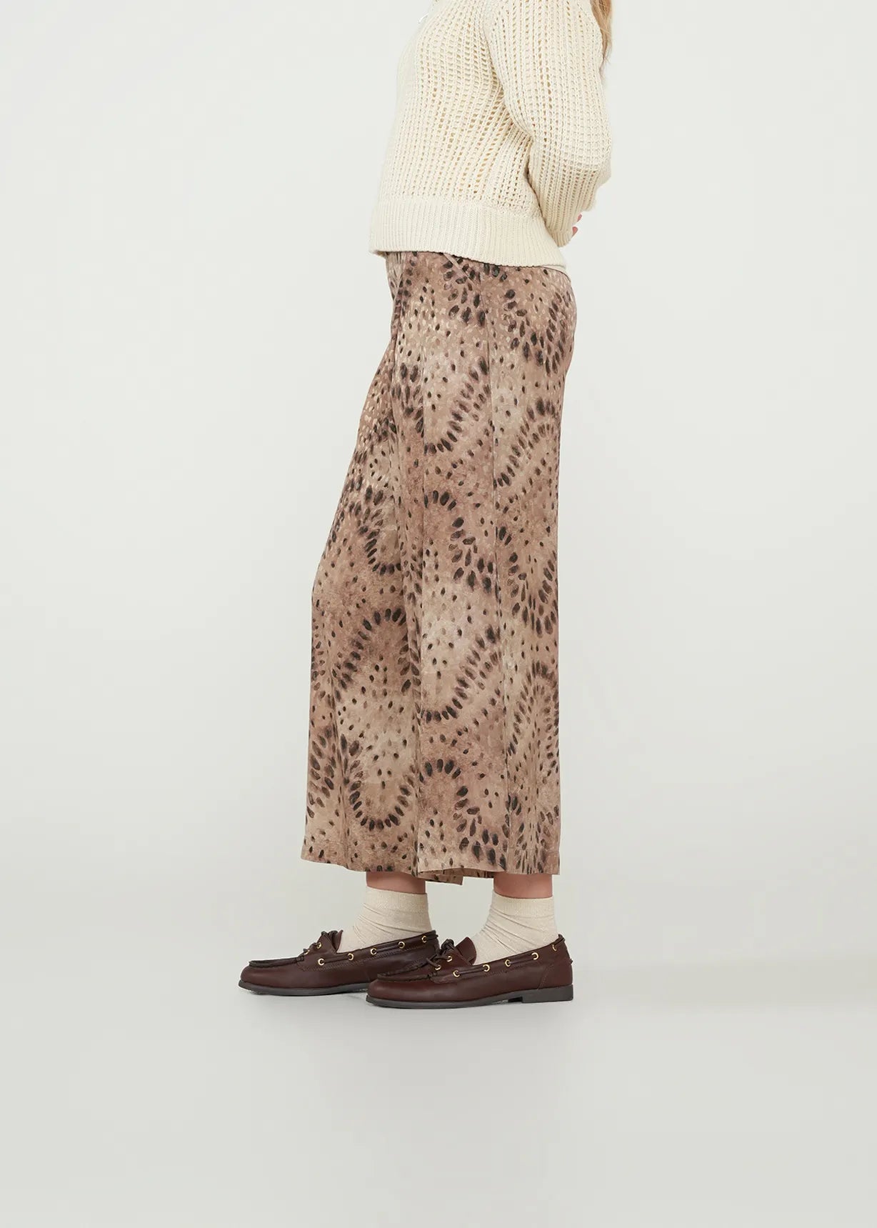 Printed culottes