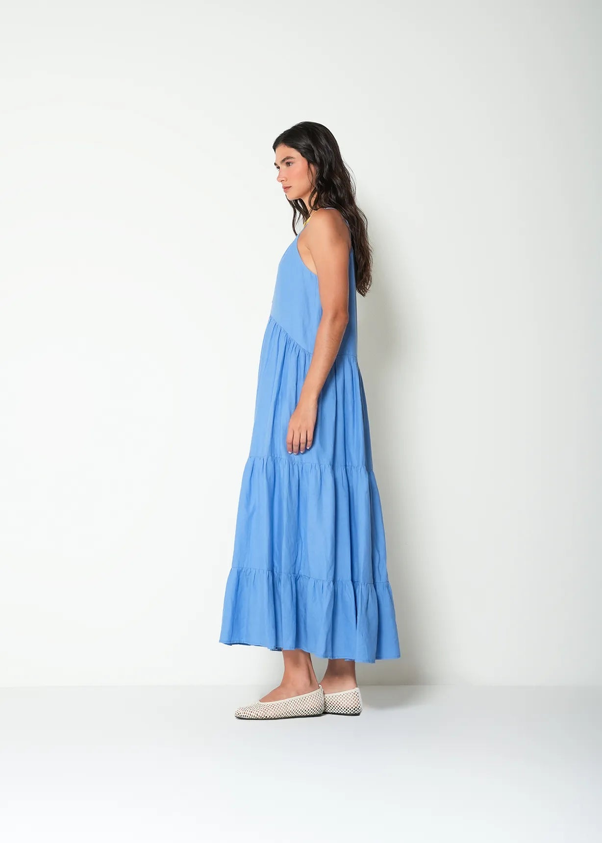 Long strap dress