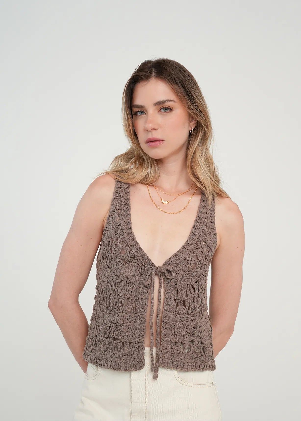 Woven vest