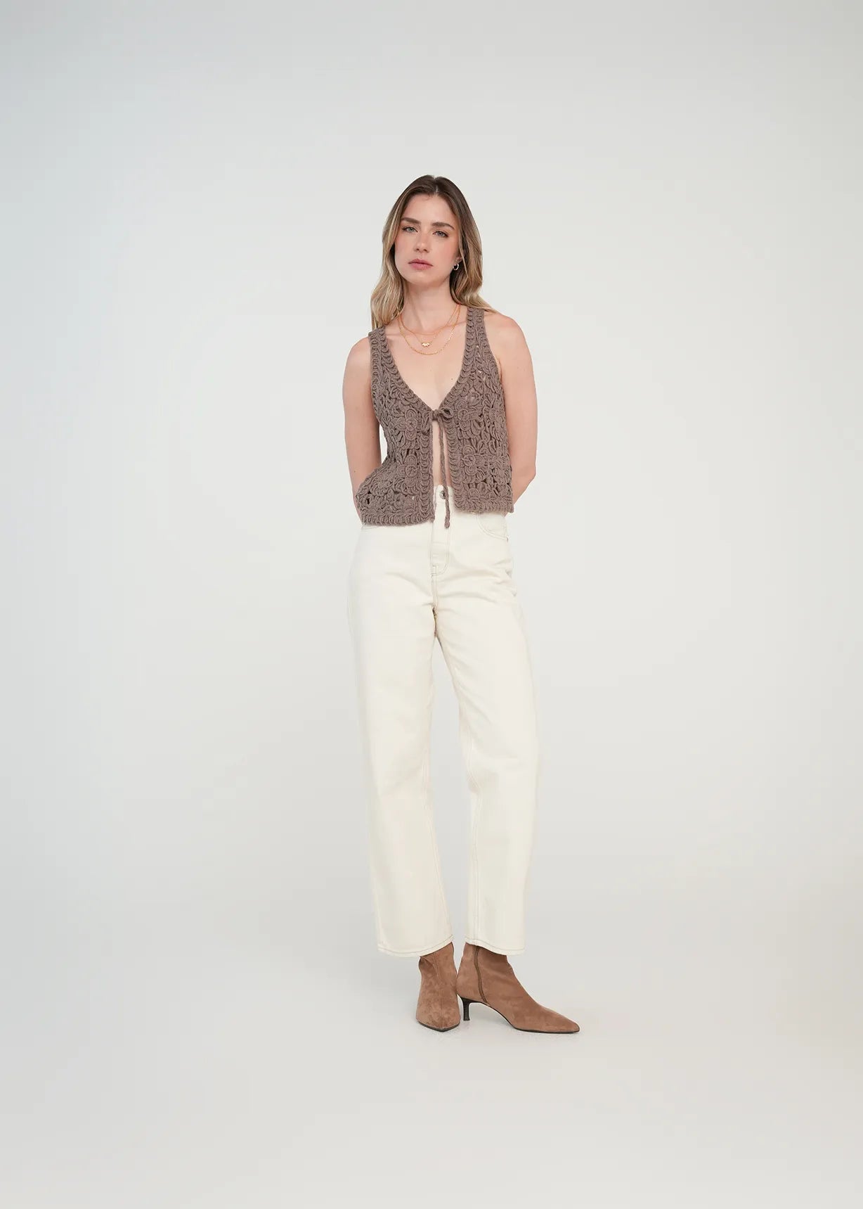 Woven vest