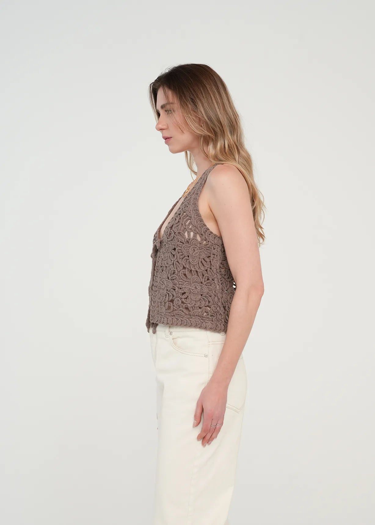 Woven vest