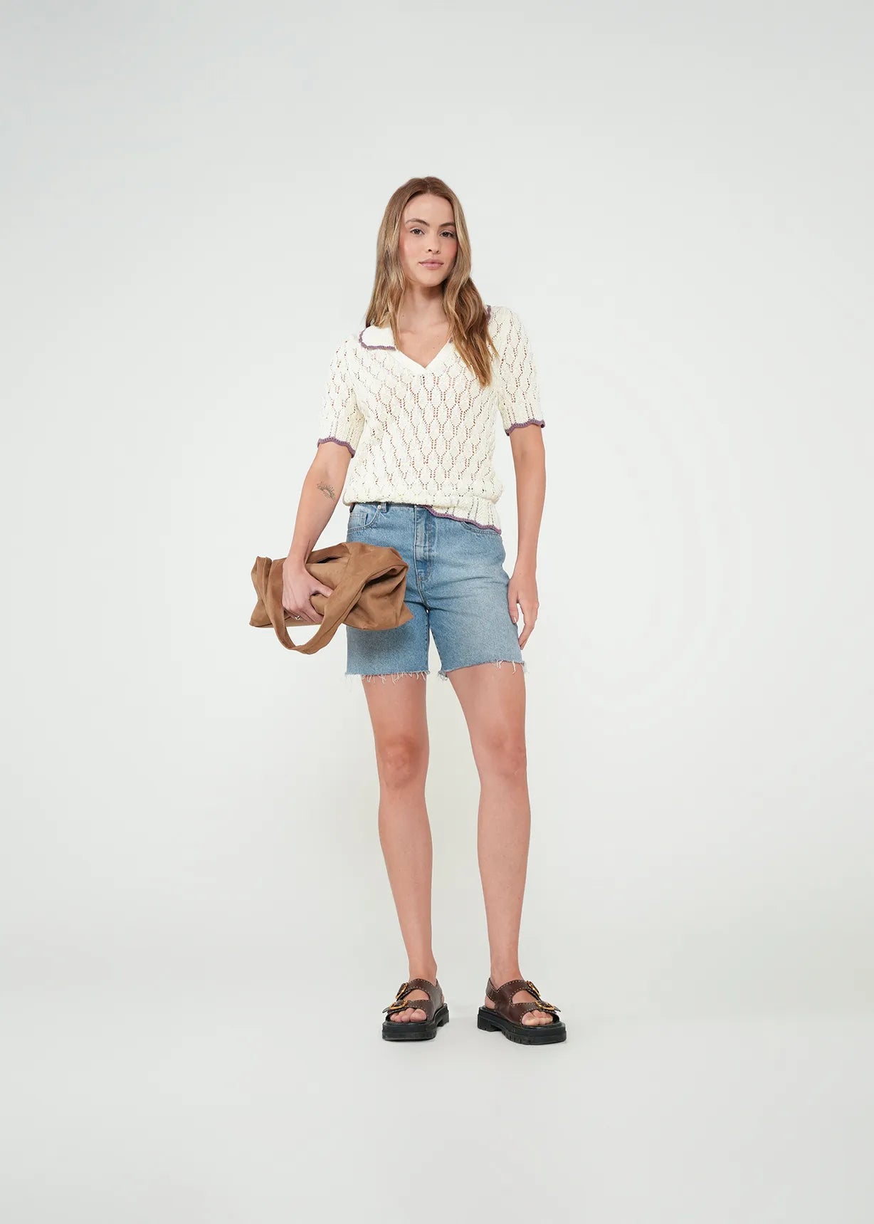 Woven T-shirt