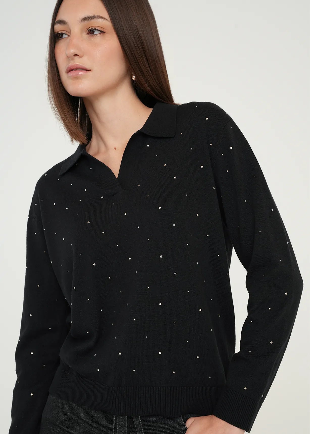 Woven T-shirt with bright details