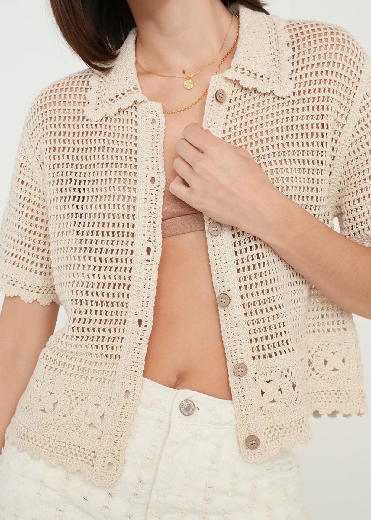 Woven T-shirt