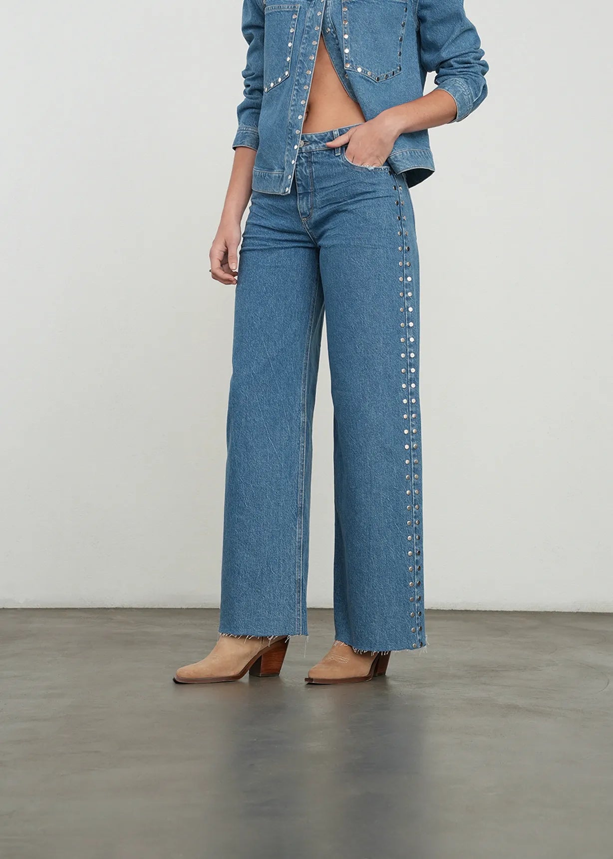 Jean Wide Leg Long
