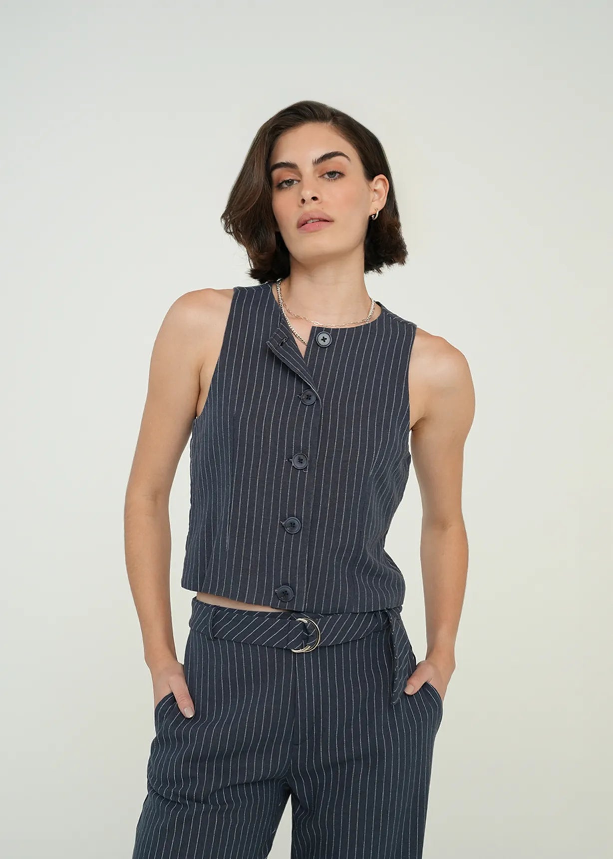 Vest type shirt