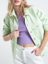 Load image into Gallery viewer, Classic collar jacket.  • Button knob on front.
