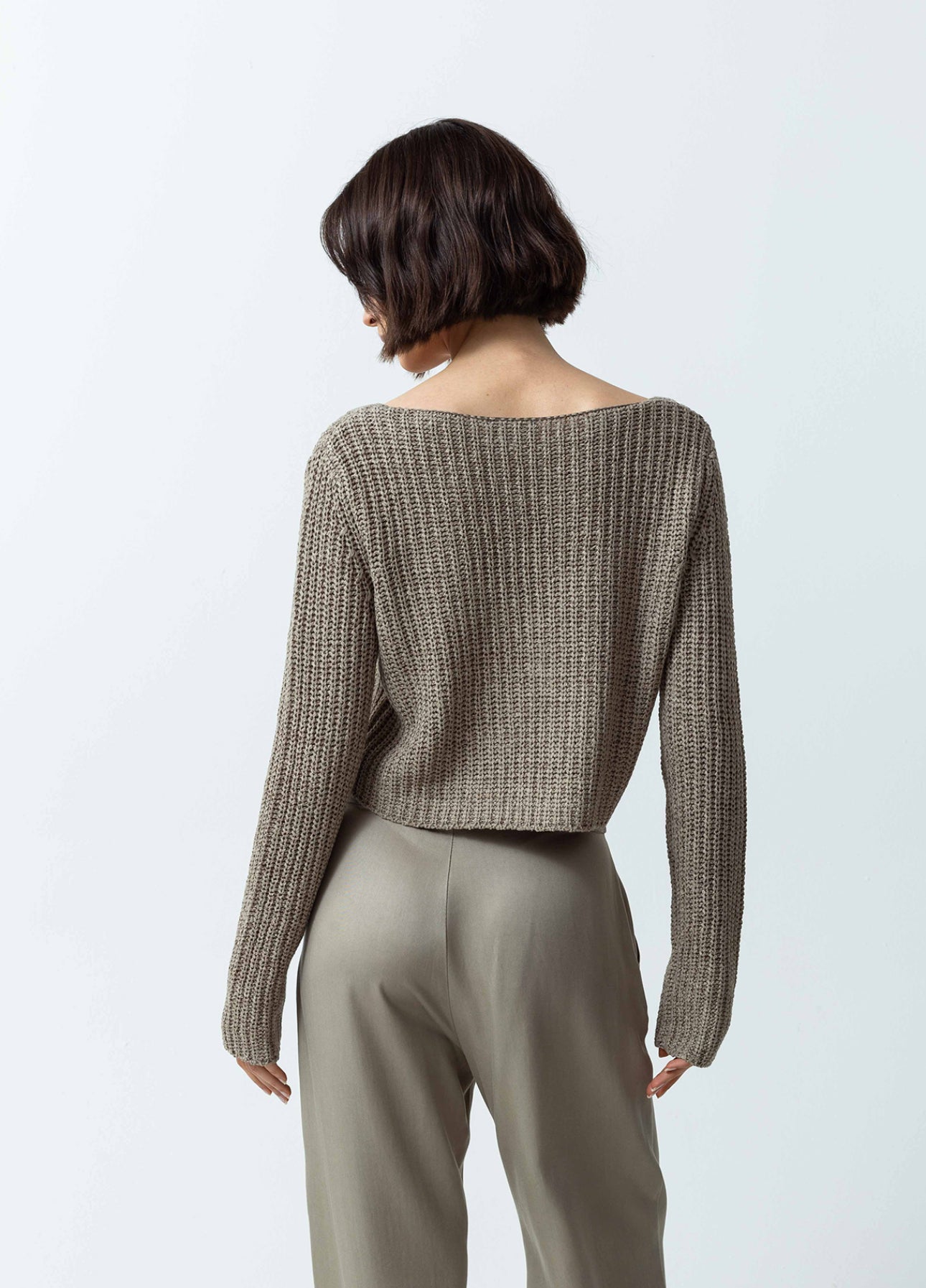 Ribbed Logo-Embellished Cardigan