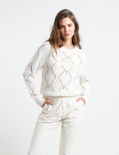 Load image into Gallery viewer, Knitted round neck sweatshirt
