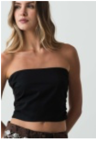 Woven crop top