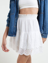 Load image into Gallery viewer, Skirt with untied details  • Short.  • Flowing fabric.
